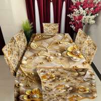 Premium 3D Print Table Cloth Set Product Code: 1967
