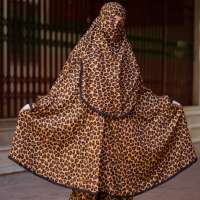 Elegant Palazzo long Khimar Set Product Code: 1653
